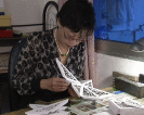 图31  陈丽玲制作花灯