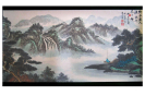 5、纸织画作品《江山如画》摄影：刘宝生